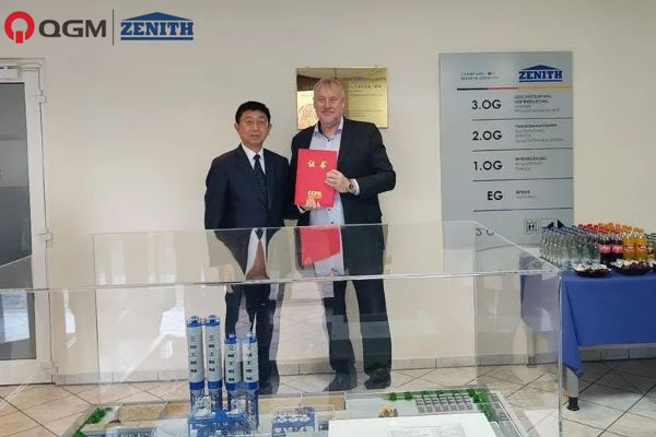 La prima base di addestramento all'estero CCPA per ingegneri e tecnici è stata lanciata a Zenith Maschinenfabrik GmbH in Germania