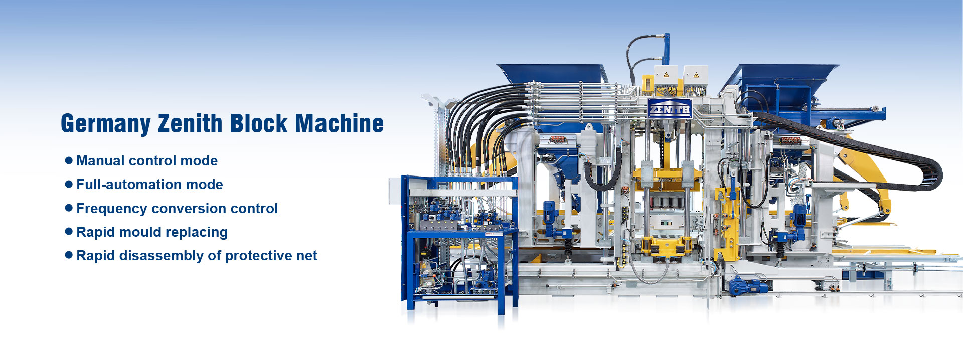 Produttore tedesco di macchine Zenith Block